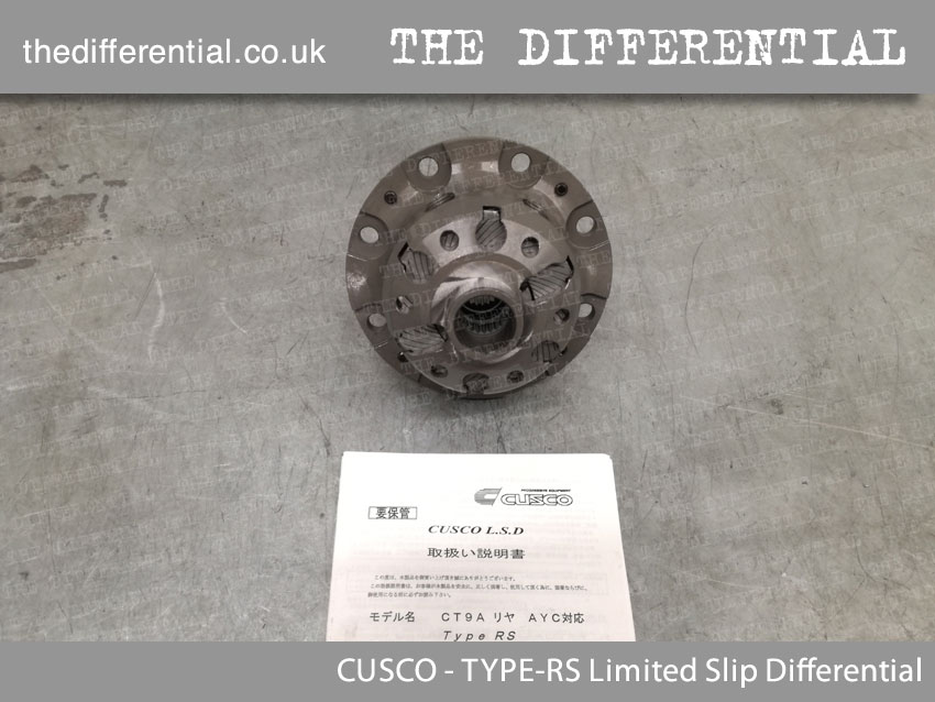 TYPE-RS limited slip differential