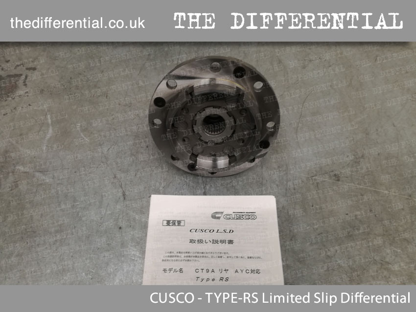 TYPE-RS limited slip differential