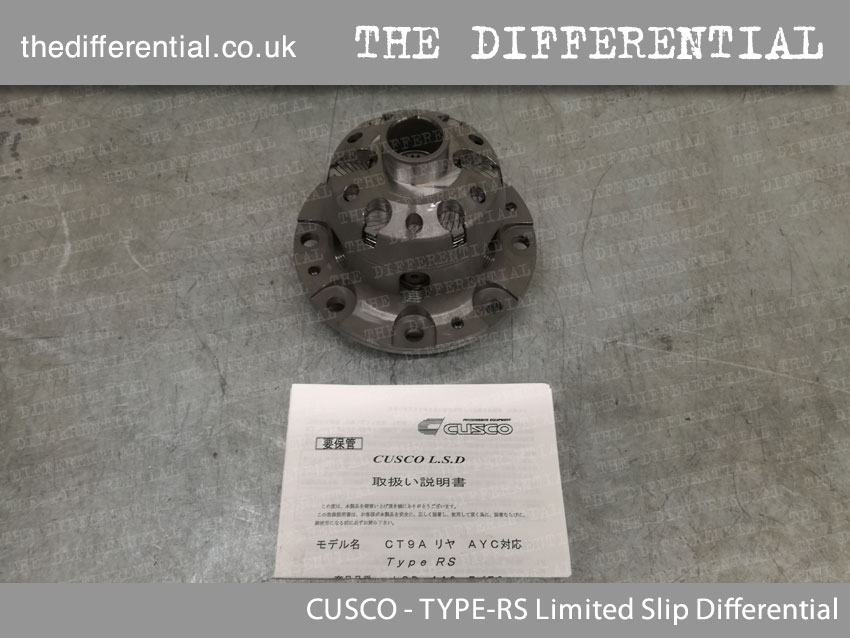 TYPE-RS limited slip differential